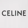 CELINE lös T-shirt i bomullsjersey