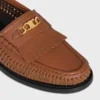 Celine Luco flätad loafer i kalvskinn Celine Luco flätad loafer i kalvskinn
