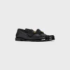 Celine Luco Loafer i polerat tjurskinn