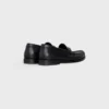 Celine Luco Loafer i polerat tjurskinn