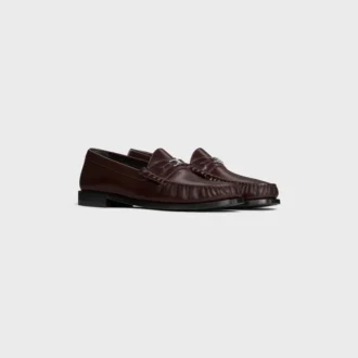 Celine Luco Triomphe Loafer i polerat tjurläder