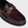 Celine Luco Triomphe Loafer i polerat tjurläder