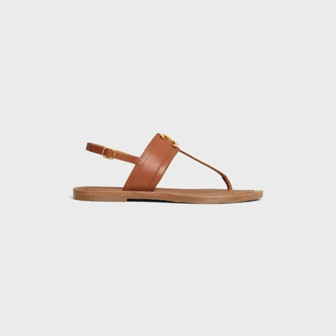 CELINE Lympia Triomphe-tong i kalvskinn CELINE Lympia Triomphe-tong i kalvskinn