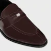 CELINE Malaquais Penny Triomphe Loafer i polerat tjurläder CELINE Malaquais Penny Triomphe Loafer i polerat tjurläder