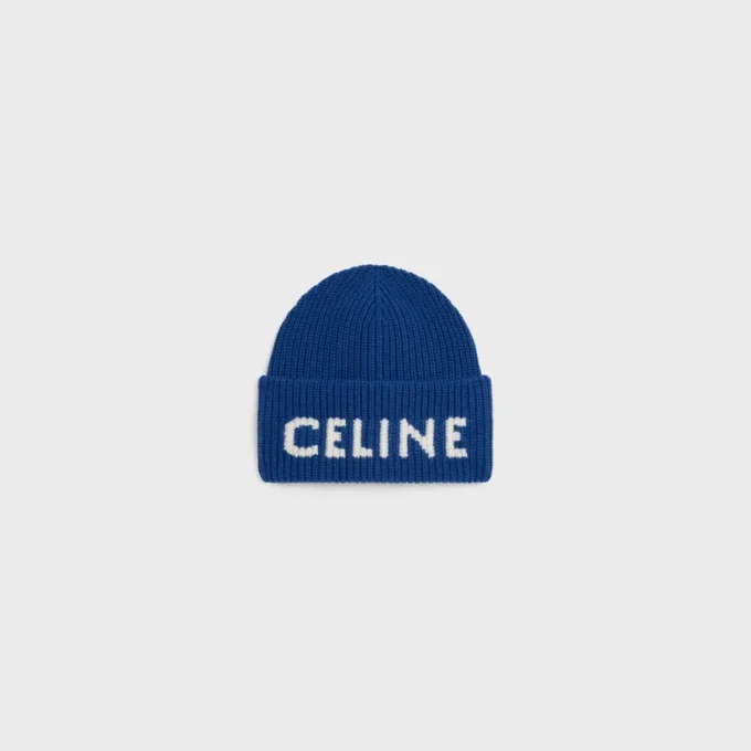 CELINE-mössa i ull och kashmir CELINE-mössa i ull och kashmir