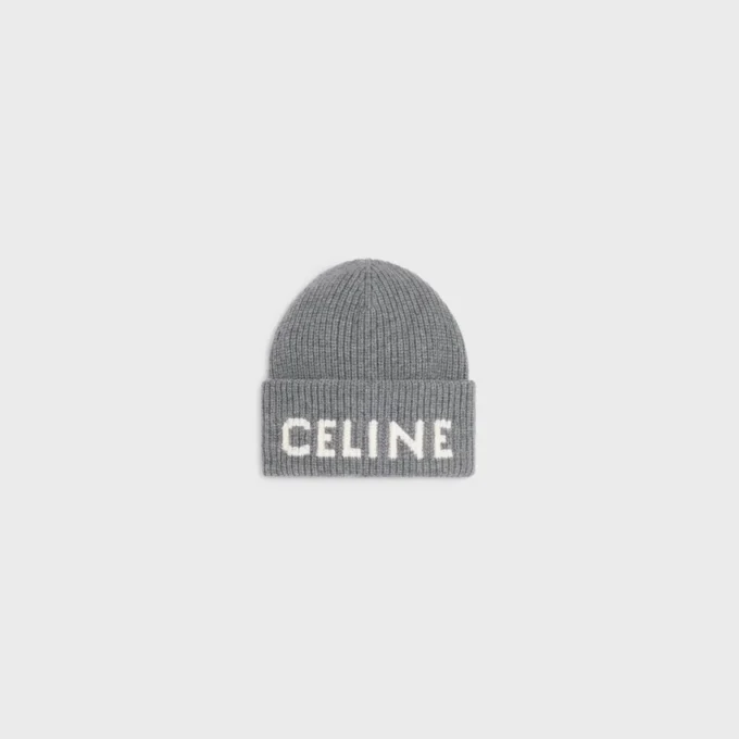 CELINE-mössa i ull och kashmir CELINE-mössa i ull och kashmir