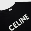 CELINE Oversized-tröja i ribbad ull