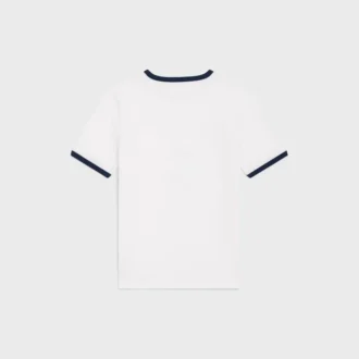 CELINE Paris T-shirt i bomullsjersey