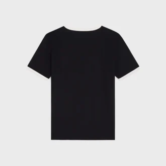CELINE Paris T-shirt i bomullsjersey