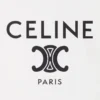 CELINE Paris T-shirt i bomullsjersey