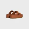 CELINE Polly Wedge Mule i kalvskinn CELINE Polly Wedge Mule i kalvskinn