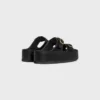 CELINE Polly Wedge Mule i kalvskinn CELINE Polly Wedge Mule i kalvskinn
