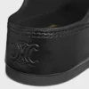 CELINE Polly Wedge Mule i kalvskinn CELINE Polly Wedge Mule i kalvskinn