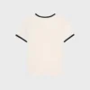 CELINE Regular T-shirt i bomullsjersey
