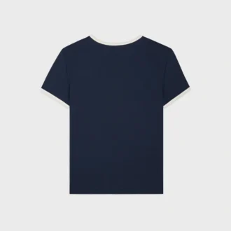 CELINE Regular T-shirt i bomullsjersey