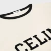 CELINE Regular T-shirt i bomullsjersey