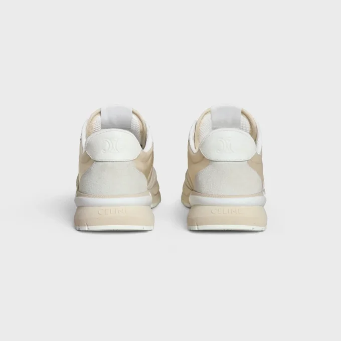 CELINE Runner Cr-04 Sneaker i nylon, mesh, kalvskinn och mocka CELINE Runner Cr-04 Sneaker i nylon, mesh, kalvskinn och mocka