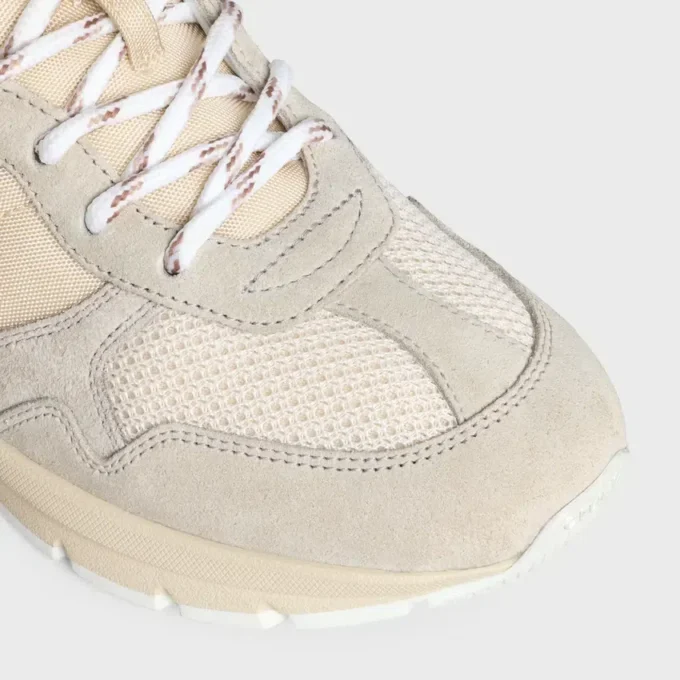 CELINE Runner Cr-04 Sneaker i nylon, mesh, kalvskinn och mocka CELINE Runner Cr-04 Sneaker i nylon, mesh, kalvskinn och mocka