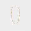 CELINE Sentimental rakt armband i gult guld och diamanter CELINE Sentimental rakt armband i gult guld och diamanter