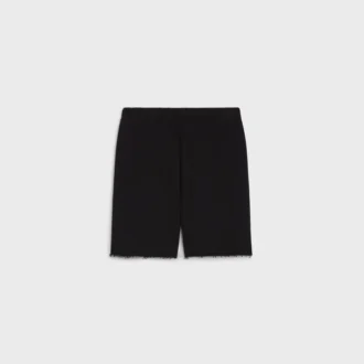 CELINE-shorts i bomullsfleece