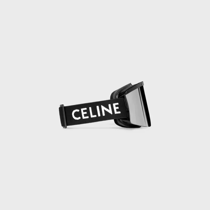 CELINE skidmask i formsprutad nylon med spegellinser CELINE skidmask i formsprutad nylon med spegellinser