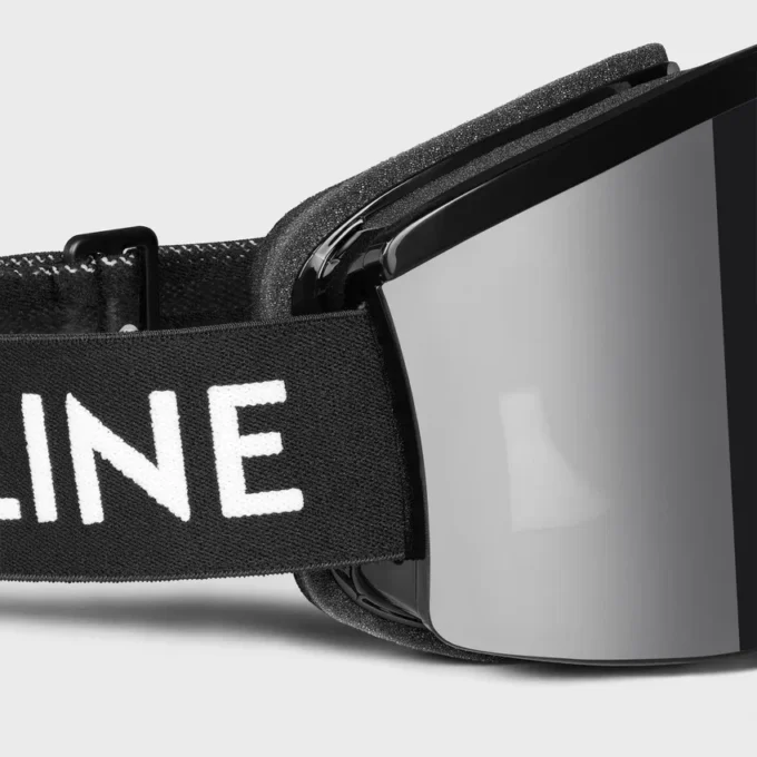 CELINE skidmask i formsprutad nylon med spegellinser CELINE skidmask i formsprutad nylon med spegellinser