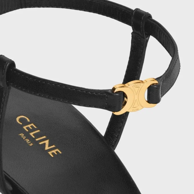 CELINE Soir-sandal i lammskinn