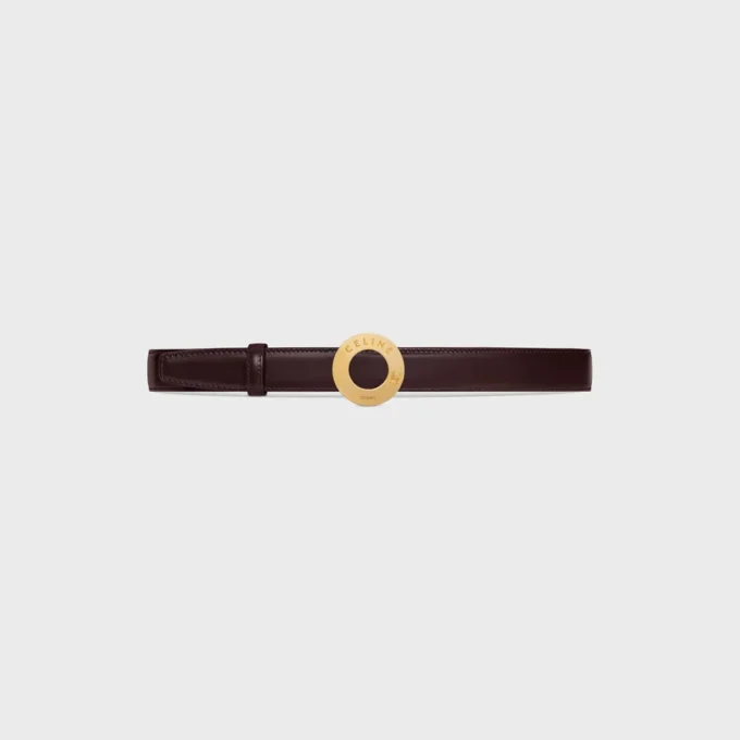 CELINE-spänne med skiva och vändbart bälte 25 mm CELINE-spänne med skiva och vändbart bälte 25 mm