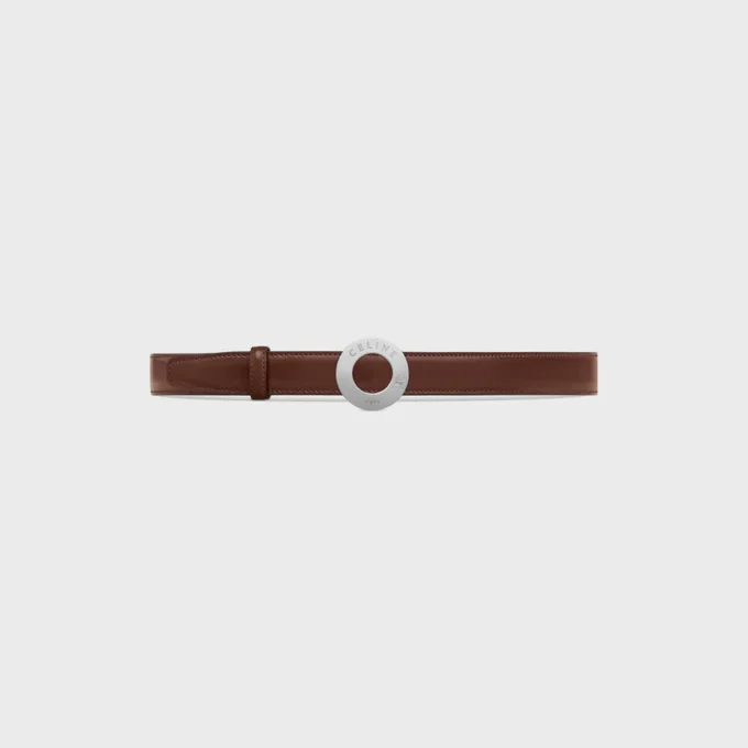 CELINE-spänne med skiva och vändbart bälte 25 mm CELINE-spänne med skiva och vändbart bälte 25 mm
