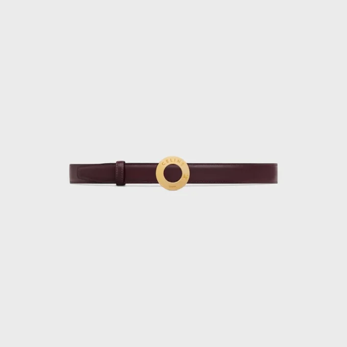 CELINE-spänne med skiva och vändbart bälte 25 mm CELINE-spänne med skiva och vändbart bälte 25 mm