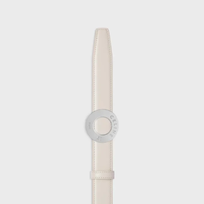 CELINE-spänne med skiva och vändbart bälte 25 mm CELINE-spänne med skiva och vändbart bälte 25 mm