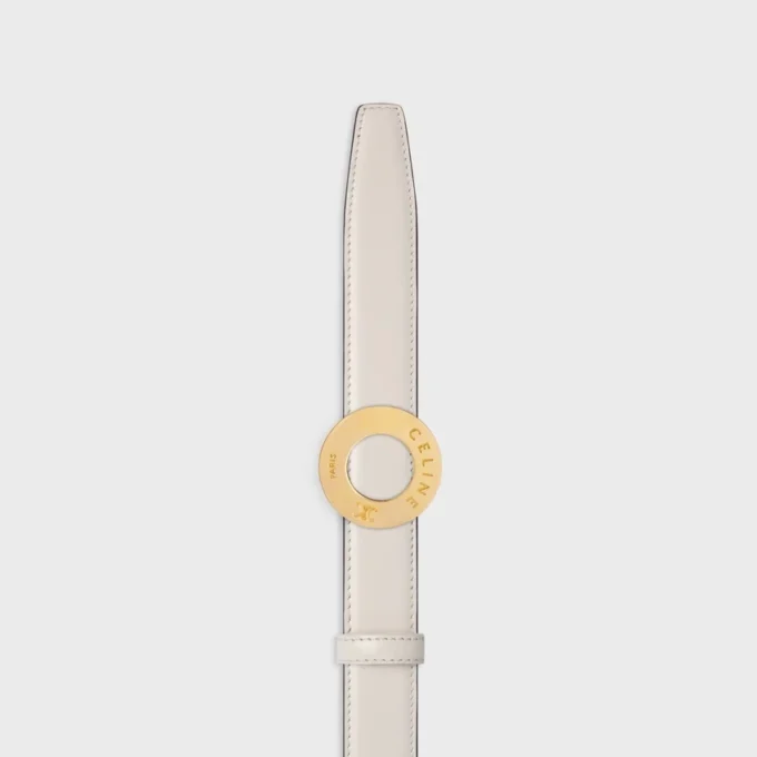 CELINE-spänne med skiva och vändbart bälte 25 mm