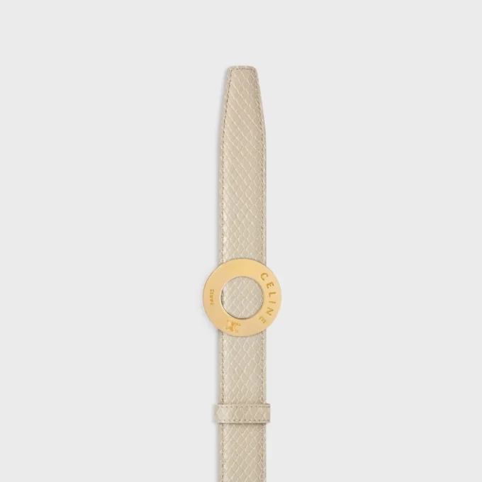 CELINE-spänne med skiva och vändbart bälte 25 mm CELINE-spänne med skiva och vändbart bälte 25 mm