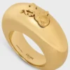 CELINE Sulky-ring i mässing med guldfinish CELINE Sulky-ring i mässing med guldfinish