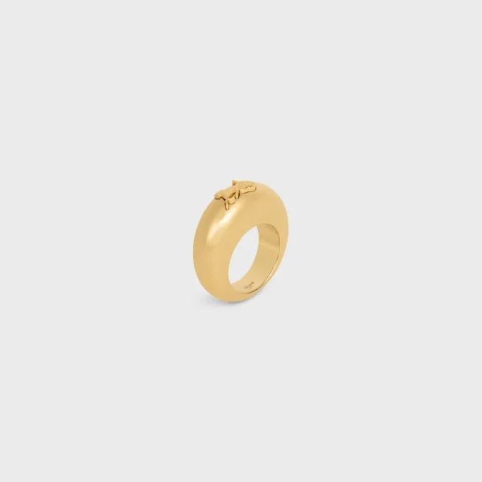 CELINE Sulky-ring i mässing med guldfinish CELINE Sulky-ring i mässing med guldfinish