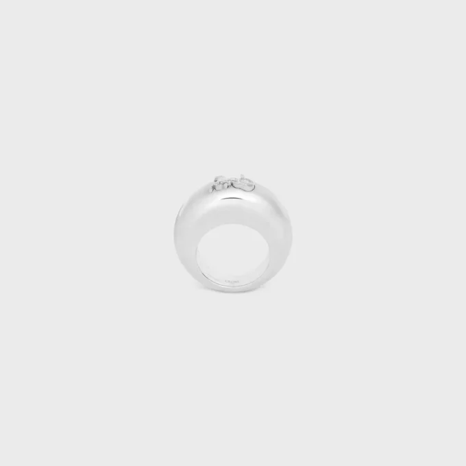 CELINE Sulky-ring i mässing med rodiumfinish CELINE Sulky-ring i mässing med rodiumfinish