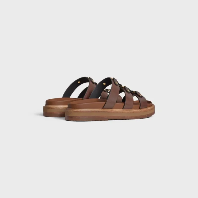 CELINE – Tippi-sandaler i kalvskinn – vegetabiliskt garvat