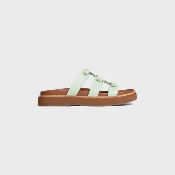 CELINE – Tippi Slide i kalvskinn