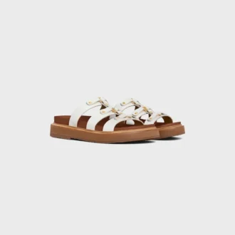 CELINE – Tippi Slide i kalvskinn