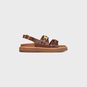 CELINE – Tippi Triomphe-sandal i kalvskinn