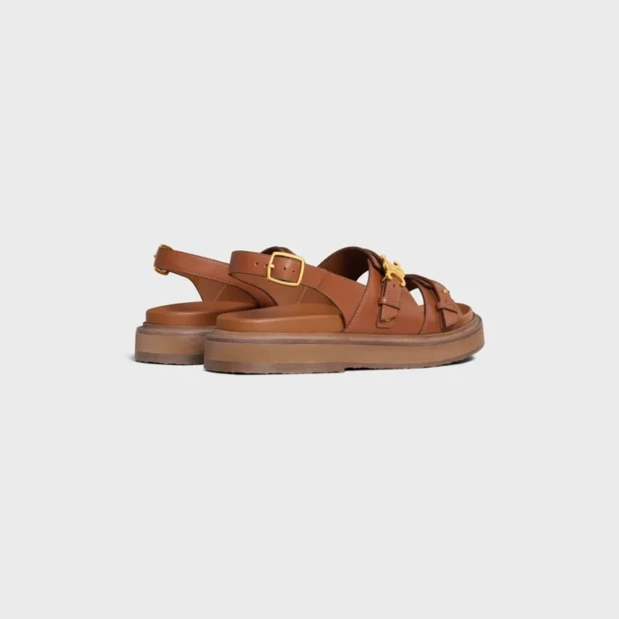 CELINE – Tippi Triomphe-sandal i kalvskinn