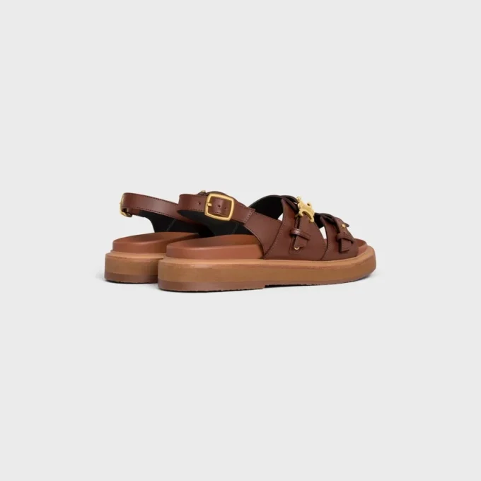 CELINE – Tippi Triomphe-sandal i kalvskinn