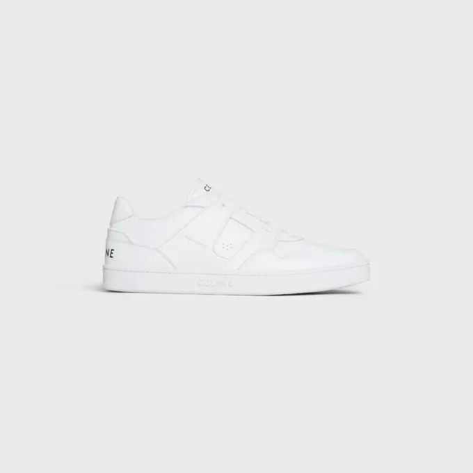CELINE Trainer CT-04 Låg snörningssneaker i kalvskinn
