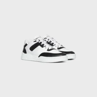 CELINE Trainer CT-07 Låg snörningssneaker i kalvskinn