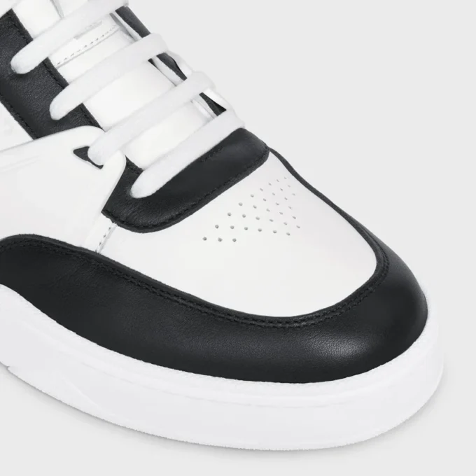 CELINE Trainer CT-07 Låg snörningssneaker i kalvskinn