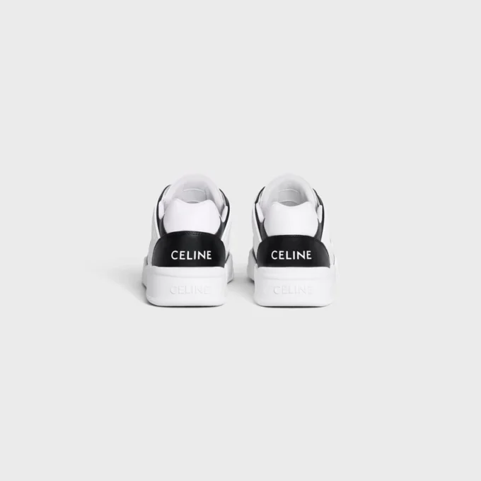 CELINE Trainer CT-07 Låg snörningssneaker i kalvskinn