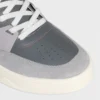 CELINE Trainer Ct-09 Låga snörskor i mocka, kalvskinn och mesh