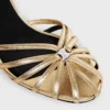 CELINE Triomphe-sandal i laminerat lammskinn CELINE Triomphe-sandal i laminerat lammskinn