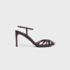CELINE Triomphe-sandal i lammskinn CELINE Triomphe-sandal i lammskinn