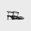 CELINE Triomphe-sandal i lammskinn CELINE Triomphe-sandal i lammskinn